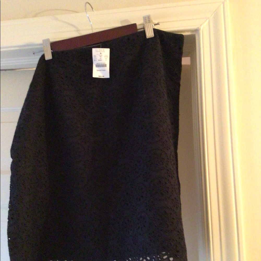 J Crew eyelet skirt